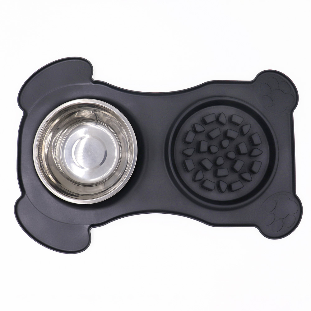 All-in-one Stainless Steel Pet Bowl And Mat photo 5