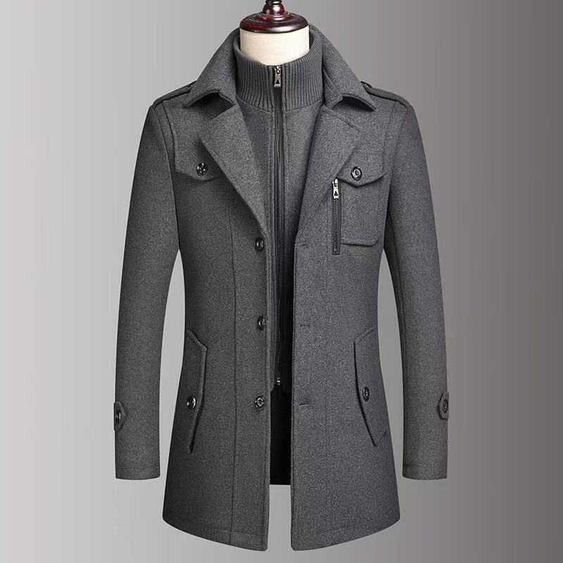 Men's Warm Luxury-style Lightweight Coat photo 1