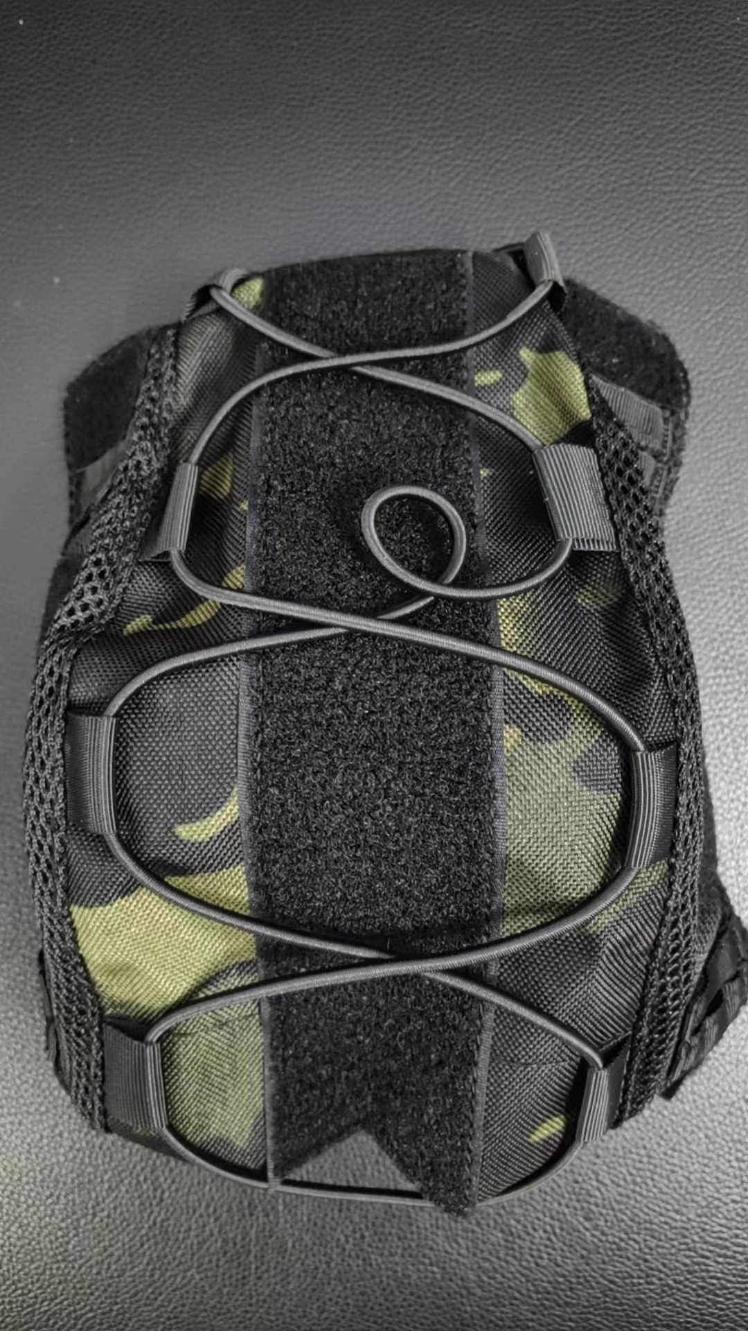 Camouflage Helmet Cover With Elastic Cord Tactical Camouflage Helmet Cover photo 7
