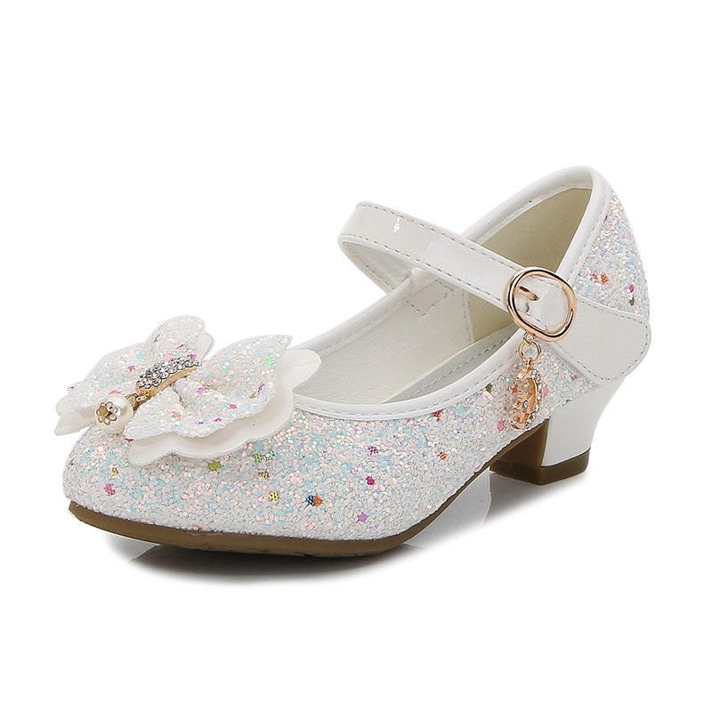 Girls' High-heeled Princess Shoes New Springautumn Collection photo 2