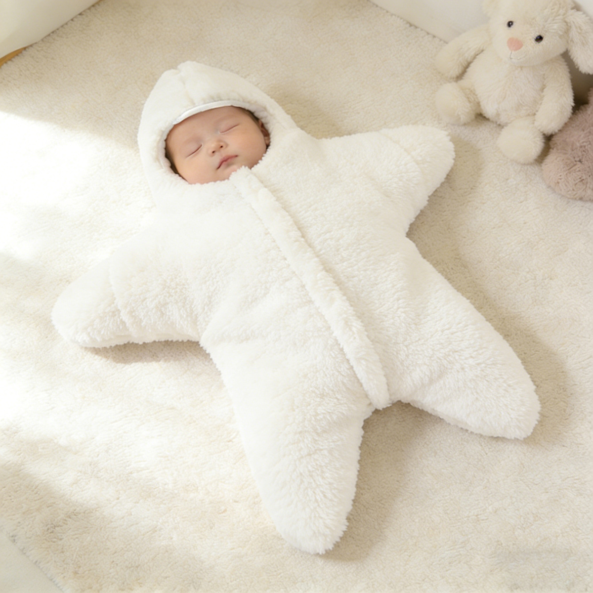 Thickened Baby Swaddle For Fall And Winter photo 2