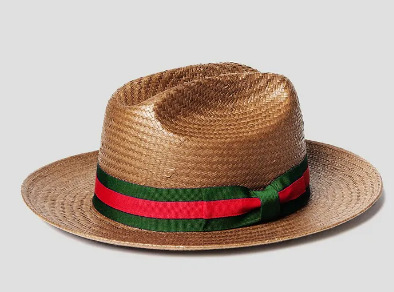 Solid-color Denim-style Straw Hat With Embellishments photo 4