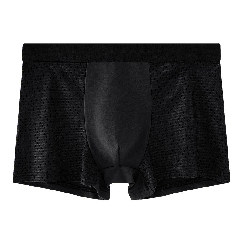 Fashionable Ice-silk Mesh Breathable Boxer Briefs photo 2