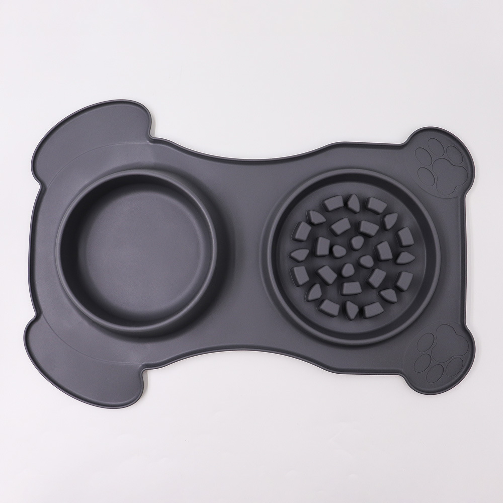 All-in-one Stainless Steel Pet Bowl And Mat photo 3