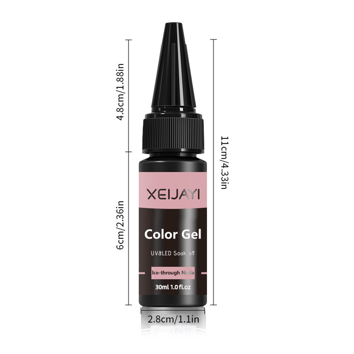 New Macaron Solid Nail Gel Polish photo 5