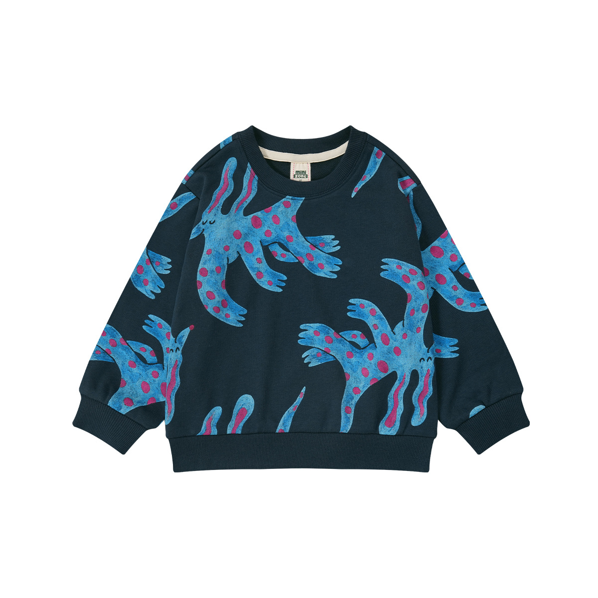 Spring And Autumn Girls Sweatshirt With Ribbed Cuffs photo 4