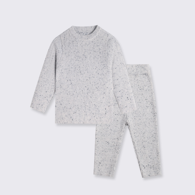 Baby Clothing Sweater Set Knitted Round Neck photo 6