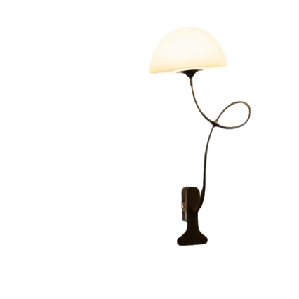 Modern Personality-adjustable Semi-circular Lampshade Table Lamp photo 2