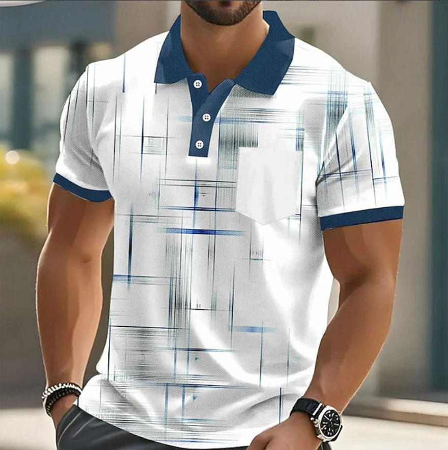 Men's Short-sleeve Fashionable Casual T-shirt photo 6