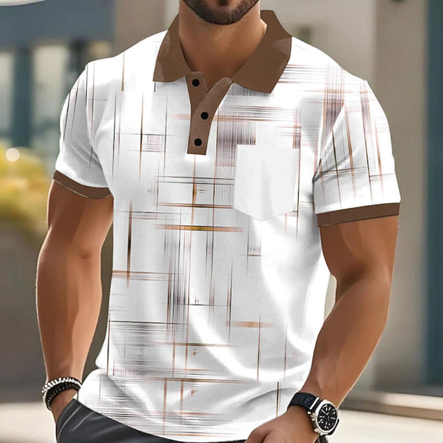 Men's Short-sleeve Fashionable Casual T-shirt photo 8