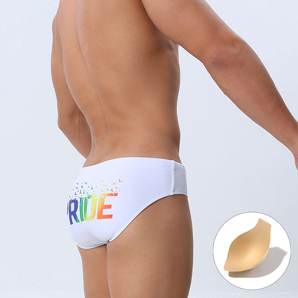 Mens New Printed Briefs Multicolor Print photo 1