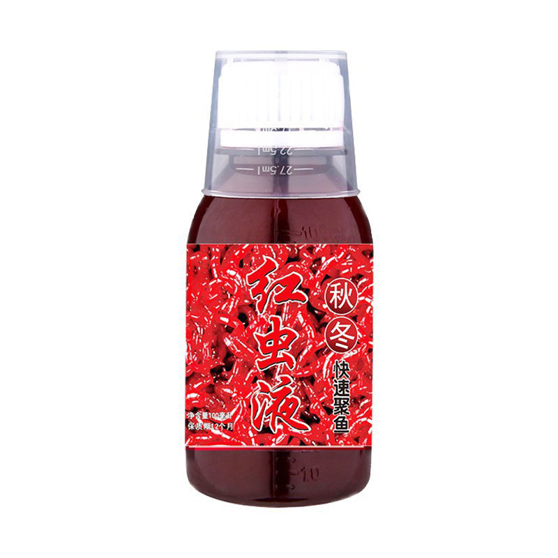 Red Insect Liquid Strong Fishy Wild Fish Bait Bait photo 3