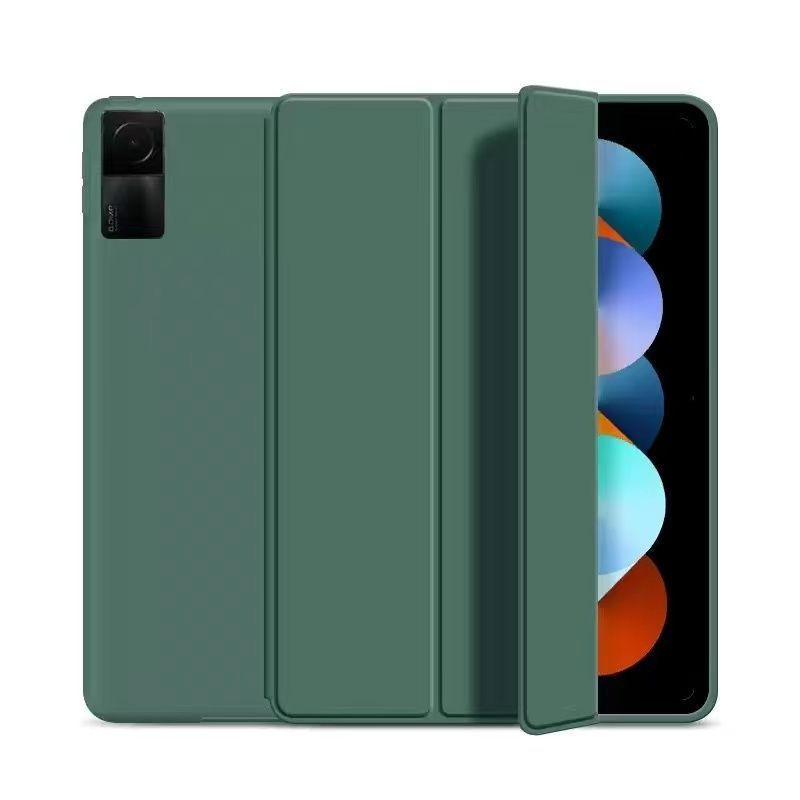 Honeycomb Three Fold Anti Drop Silicone Flat Protective Cover photo 4