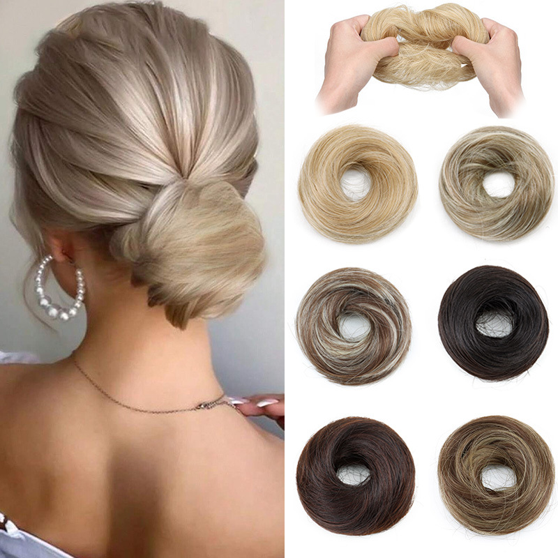 Rubber Band Straight Hair Tie For Women photo 1