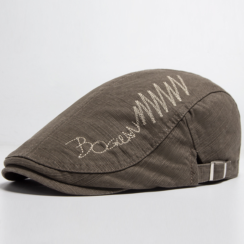 Mens Pure Cotton Embroidered Cap photo 6