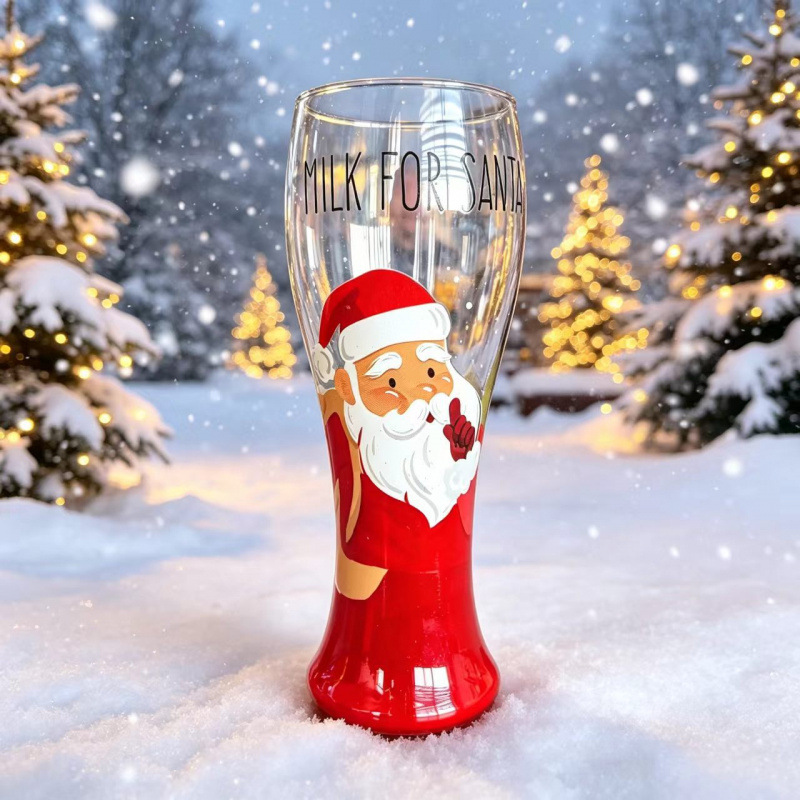 Bar And Home-use Universal Christmas-themed Beer Mug photo 6