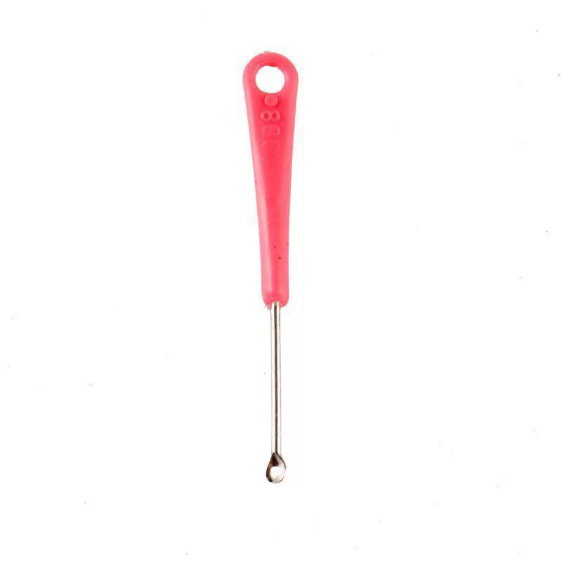 Household Multi-color Plastic-handled Stainless Steel Ear Pick photo 4