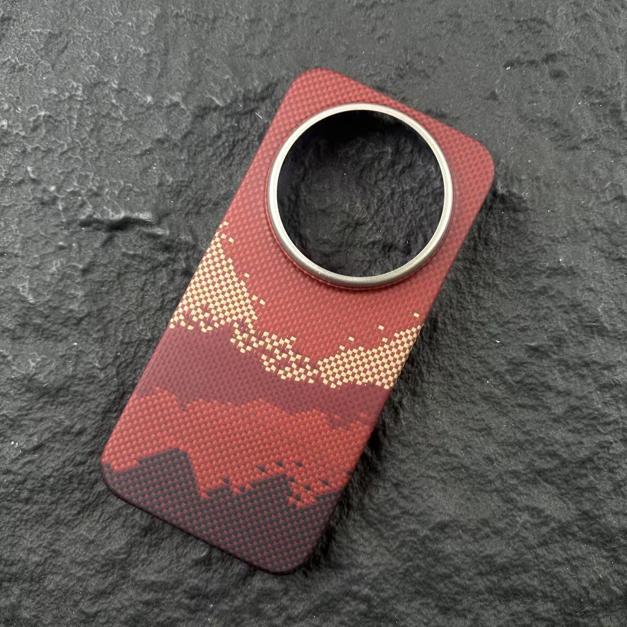 Kevlar Phone Case Aramid Fiber Protective Magnetic Suction photo 5
