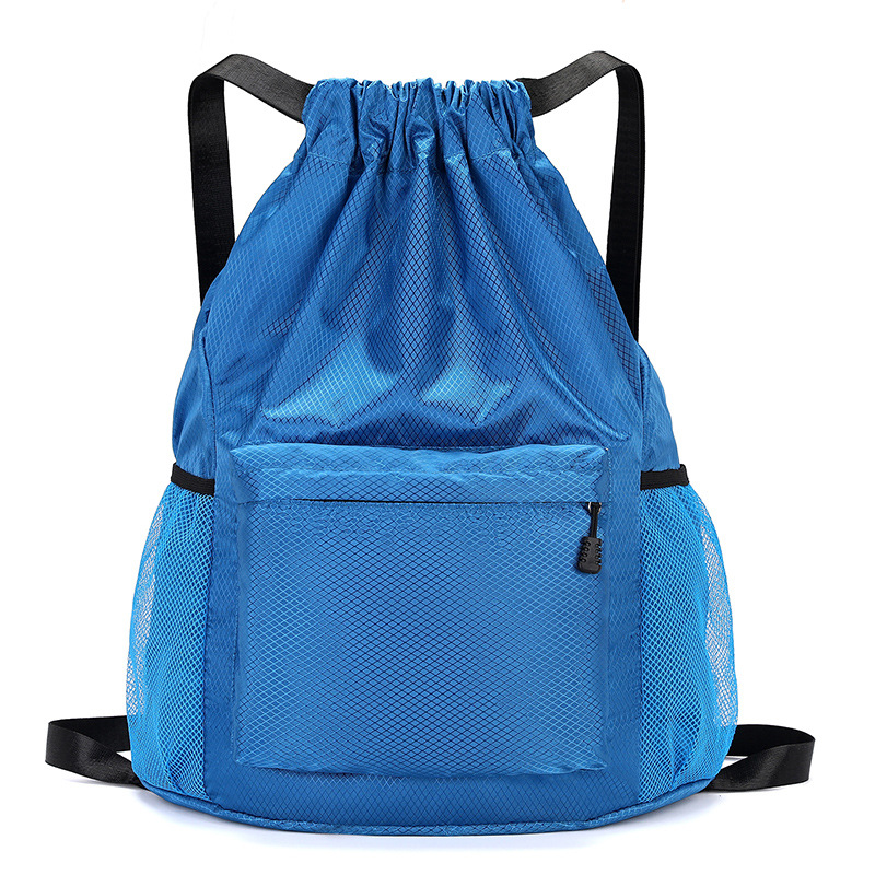 Simple Drawstring Cinch Bag Travel Backpack photo 3
