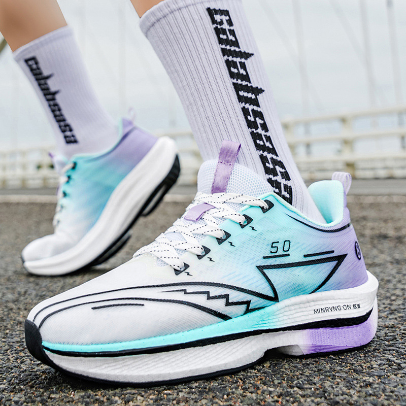 Youth And Children's Racing Sports Flying Electric 5c Running Shoes photo 2