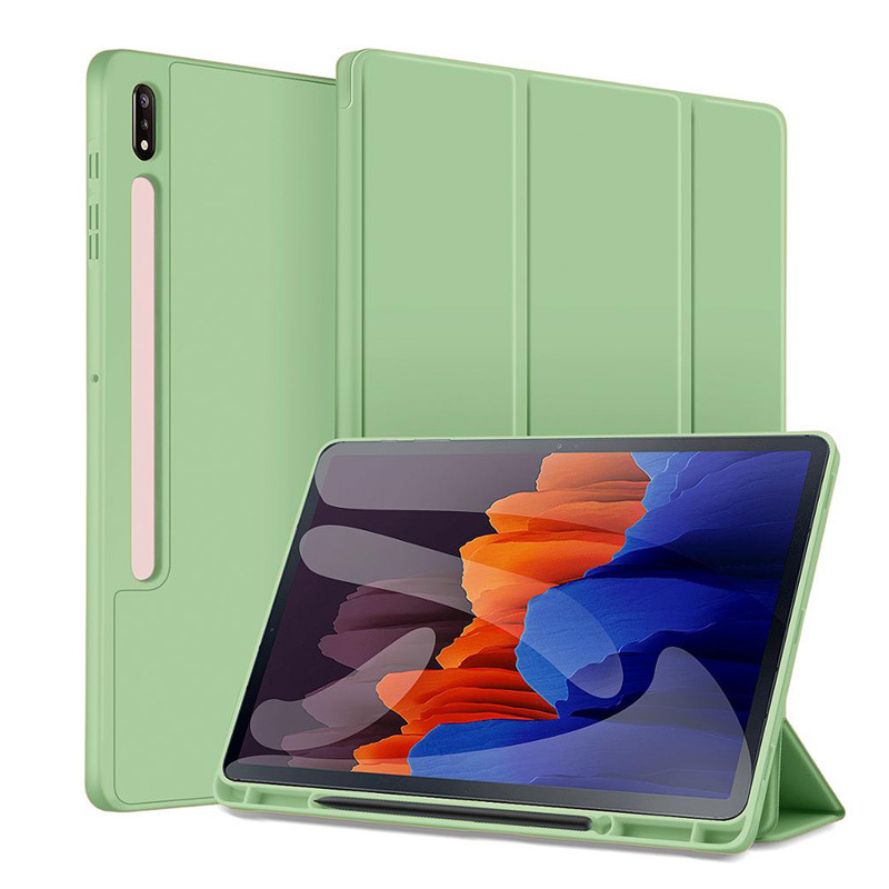 Minimalist Solid Color S8S9 Tablet Case With Pen Slot photo 6