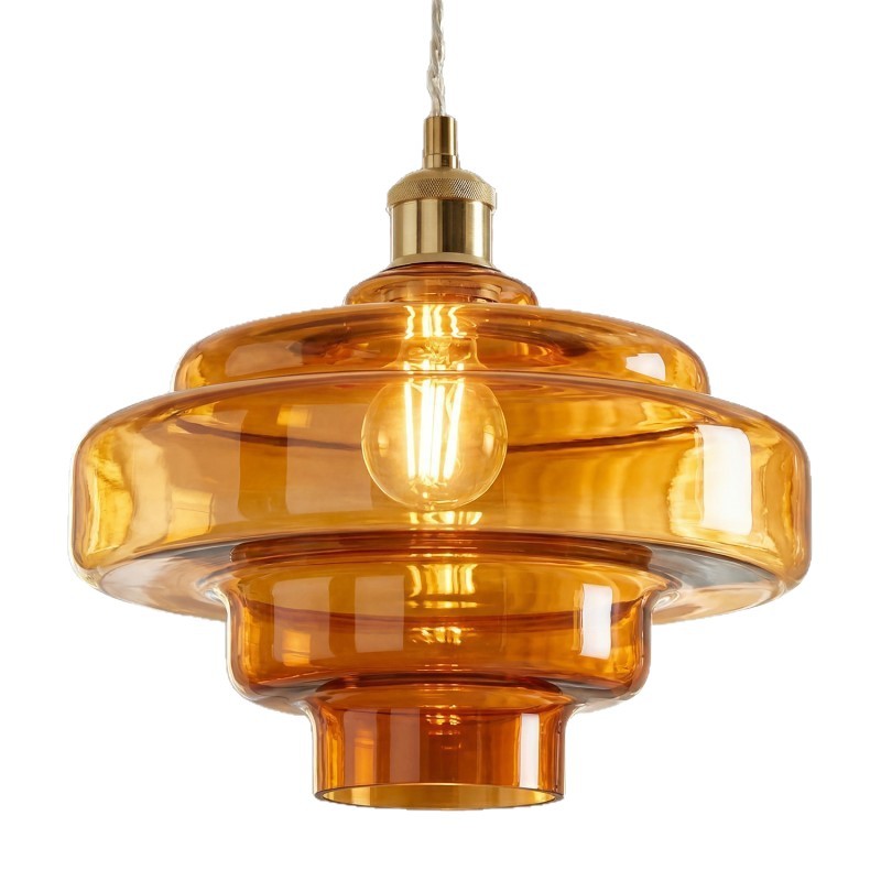 Danish Multi-tiered Glass Chandelier For The Bedroom photo 8