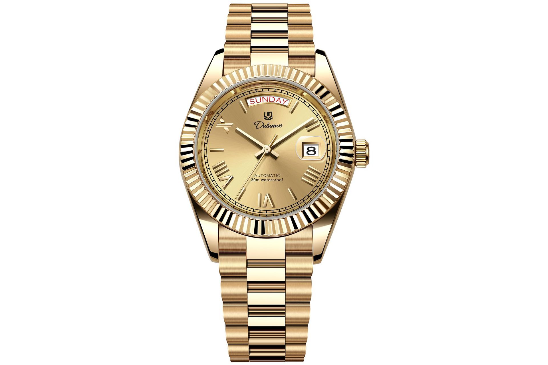 Dual-calendar Automatic Mechanical Mens Watch photo 4