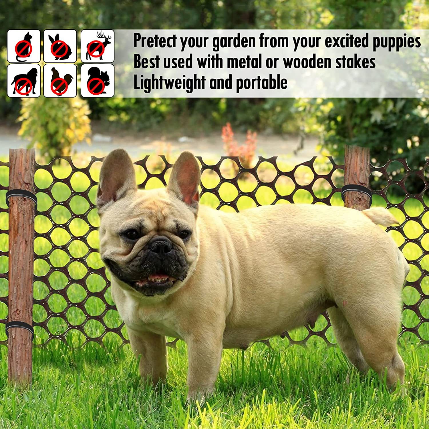 Plastic Chicken Burger Gardening Hexagonal Poultry Fence photo 6