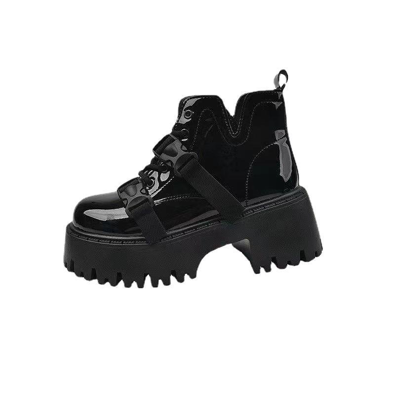 New Spring Autumn Platform Dr Boots photo 6
