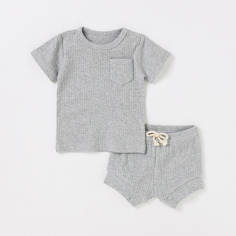 Newborn Short-sleeve And Shorts Set photo 3
