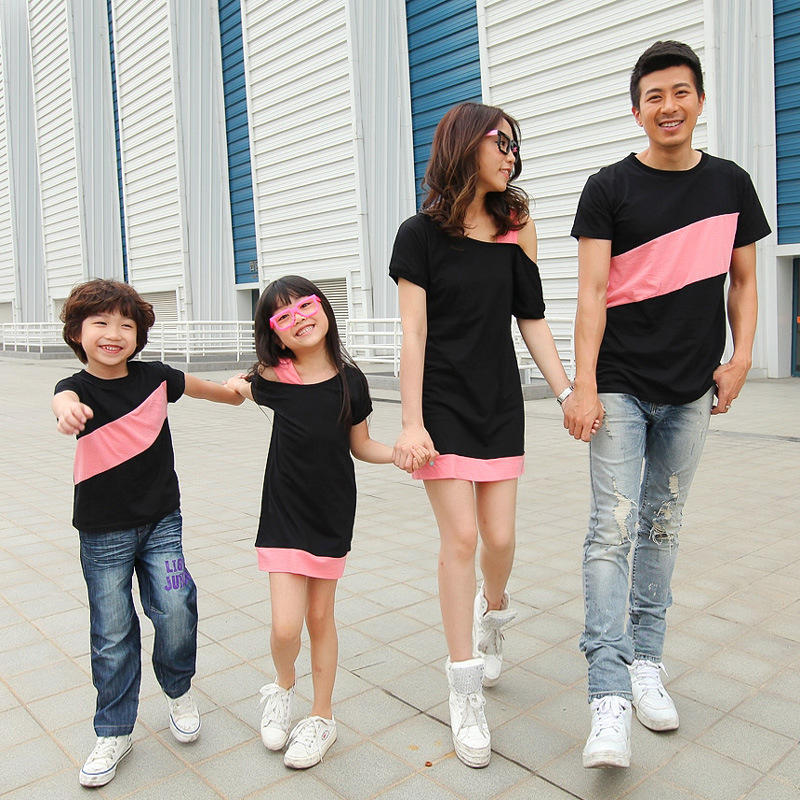 New Korean-style Family Matching Outfits For Parents And Kids photo 1