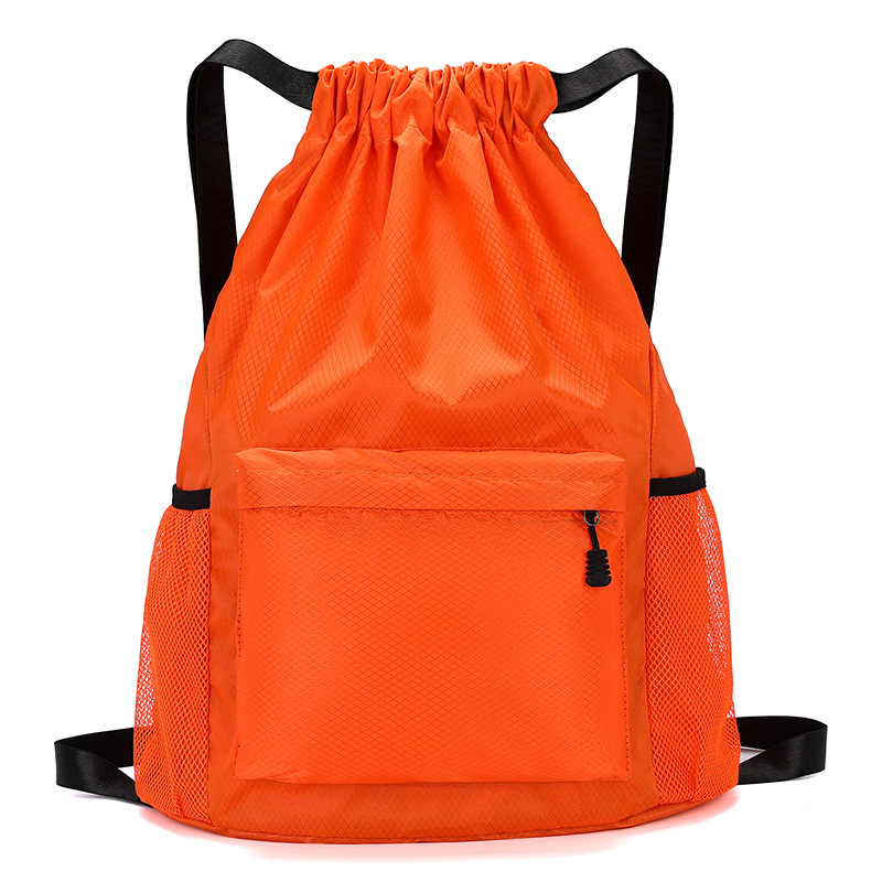 Simple Drawstring Cinch Bag Travel Backpack photo 7