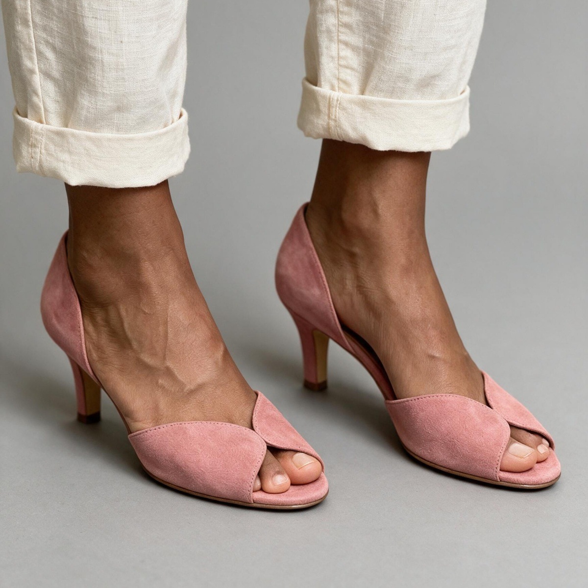 Plus-size Stiletto-heel Open-toe Sandals photo 3