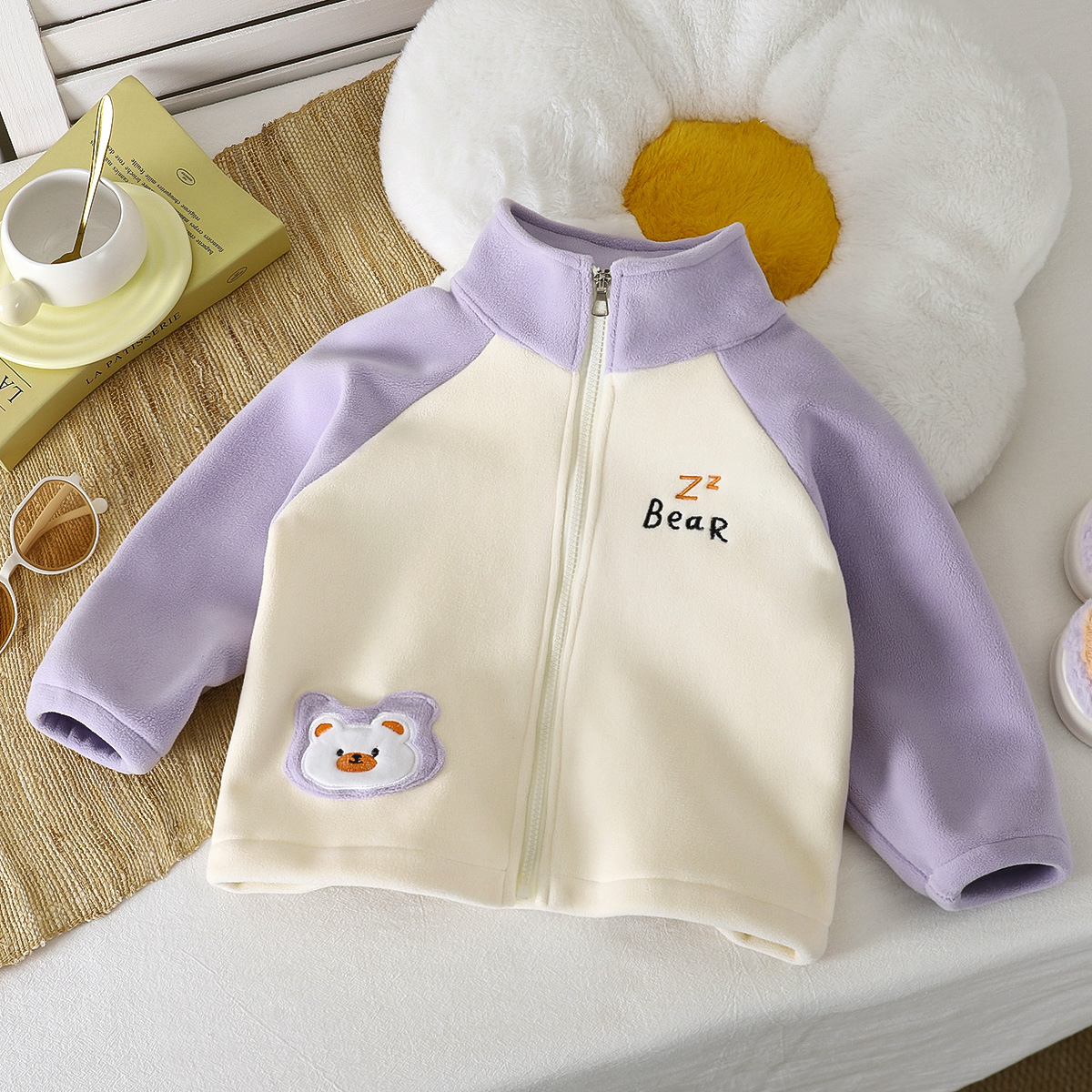 New Autumn And Winter Children's Cartoon Fleece Jacket photo 4