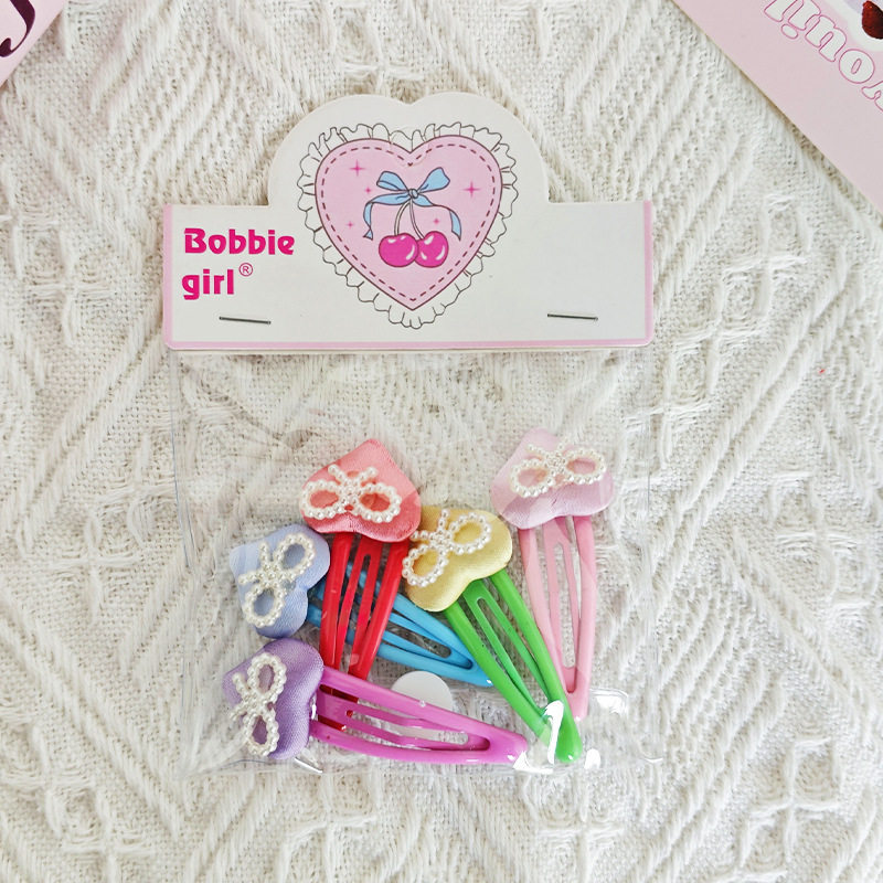 Candy-colored Side-swept Bangs Clip photo 2