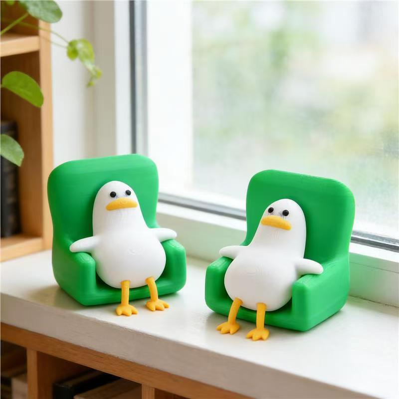 Cute New Best-selling Decorative Reading Duck Toy photo 2