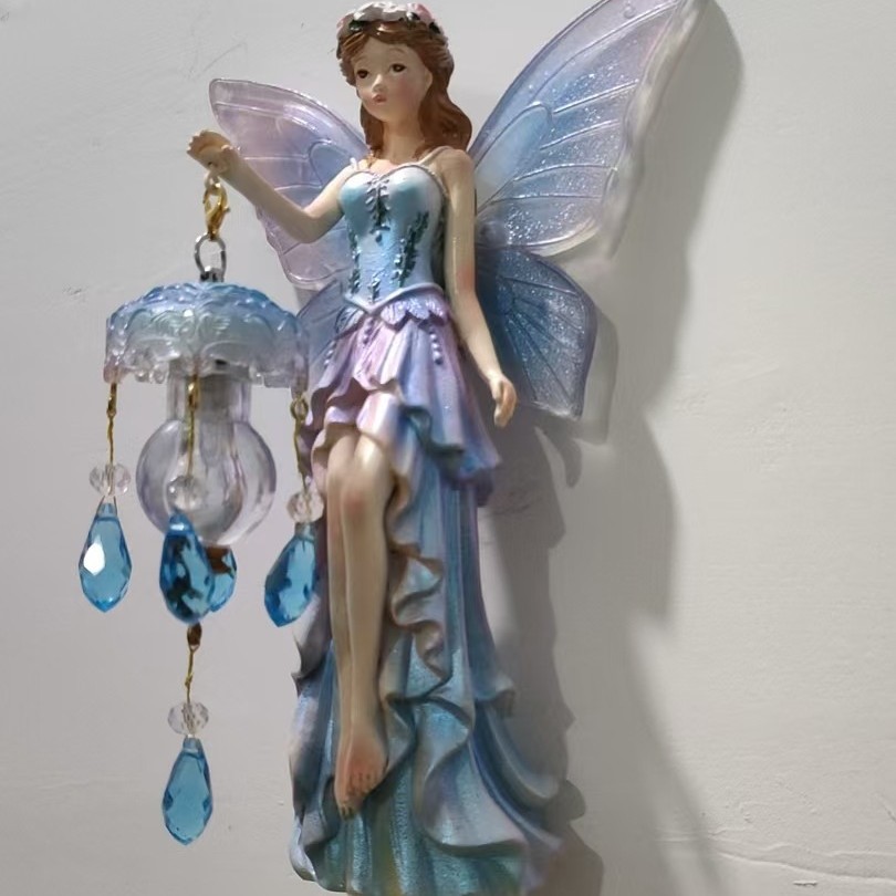 Resin Fairy Wall Lamp Ornament photo 7