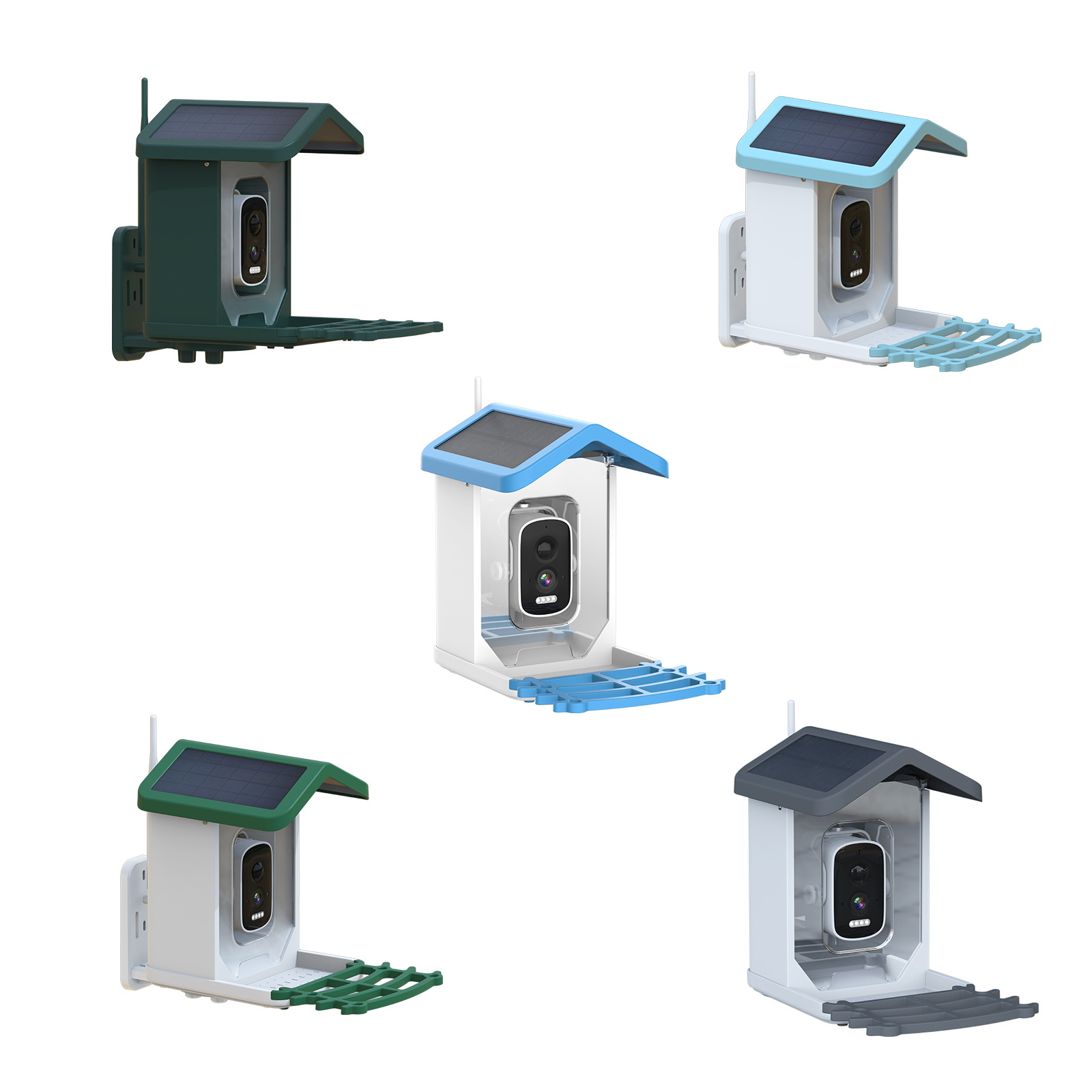 Intelligent Bird Feeding Recognition Solar HD Feeder photo 4