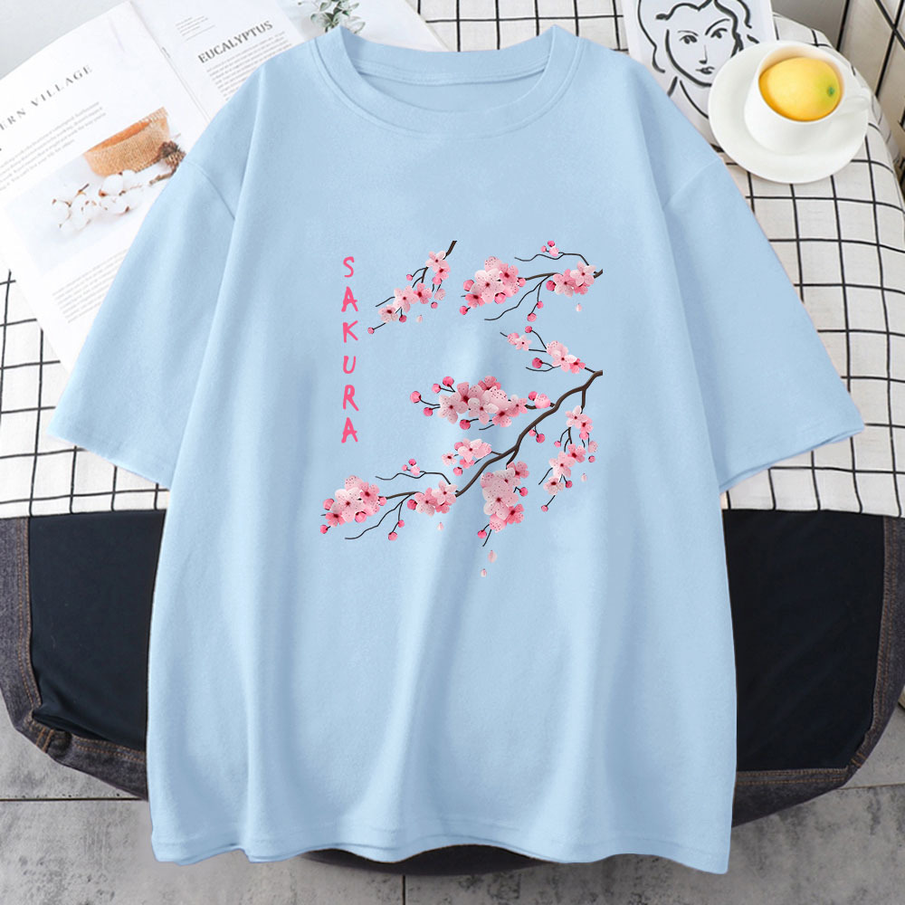 Sakura Cherry Blossom Women's T-shirt photo 5