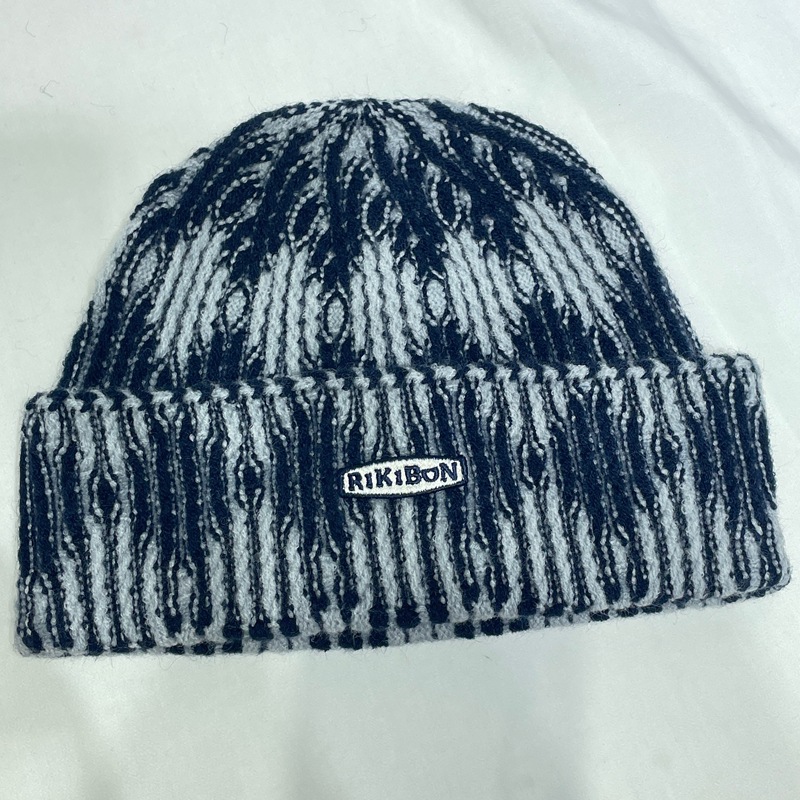 Autumn Winter Warm Ear-Protecting Tie-Dye Colorblock Knitted Beanie photo 5