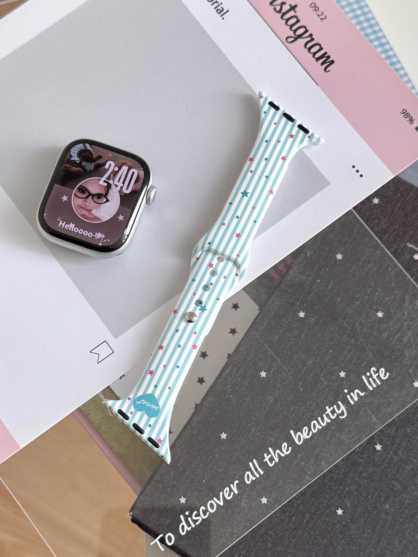 Star Striped Bias Cut Strap photo 5