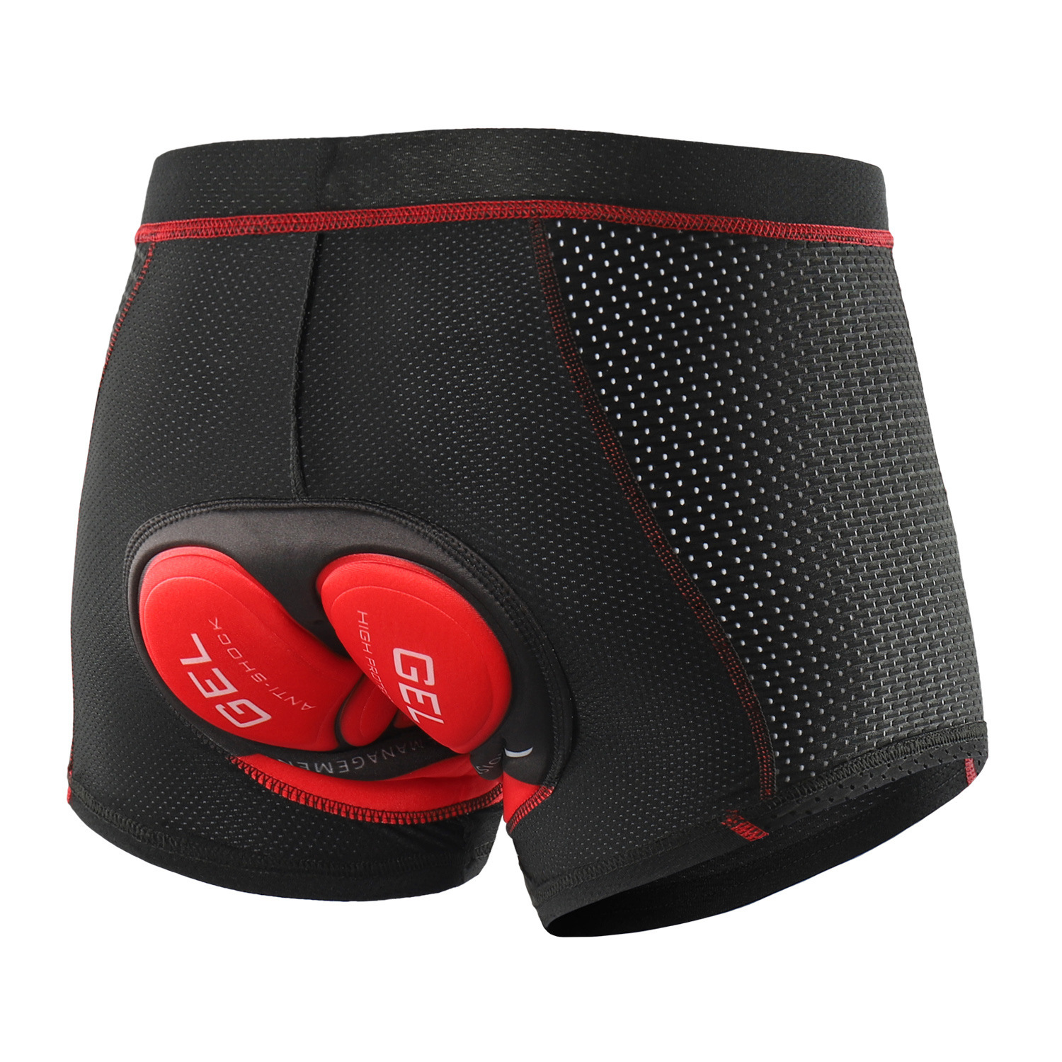 Mens Cycling Bib Shorts Breathable And Quick-Drying With Padded Silicone Chamois For Bike Jerseys photo 4