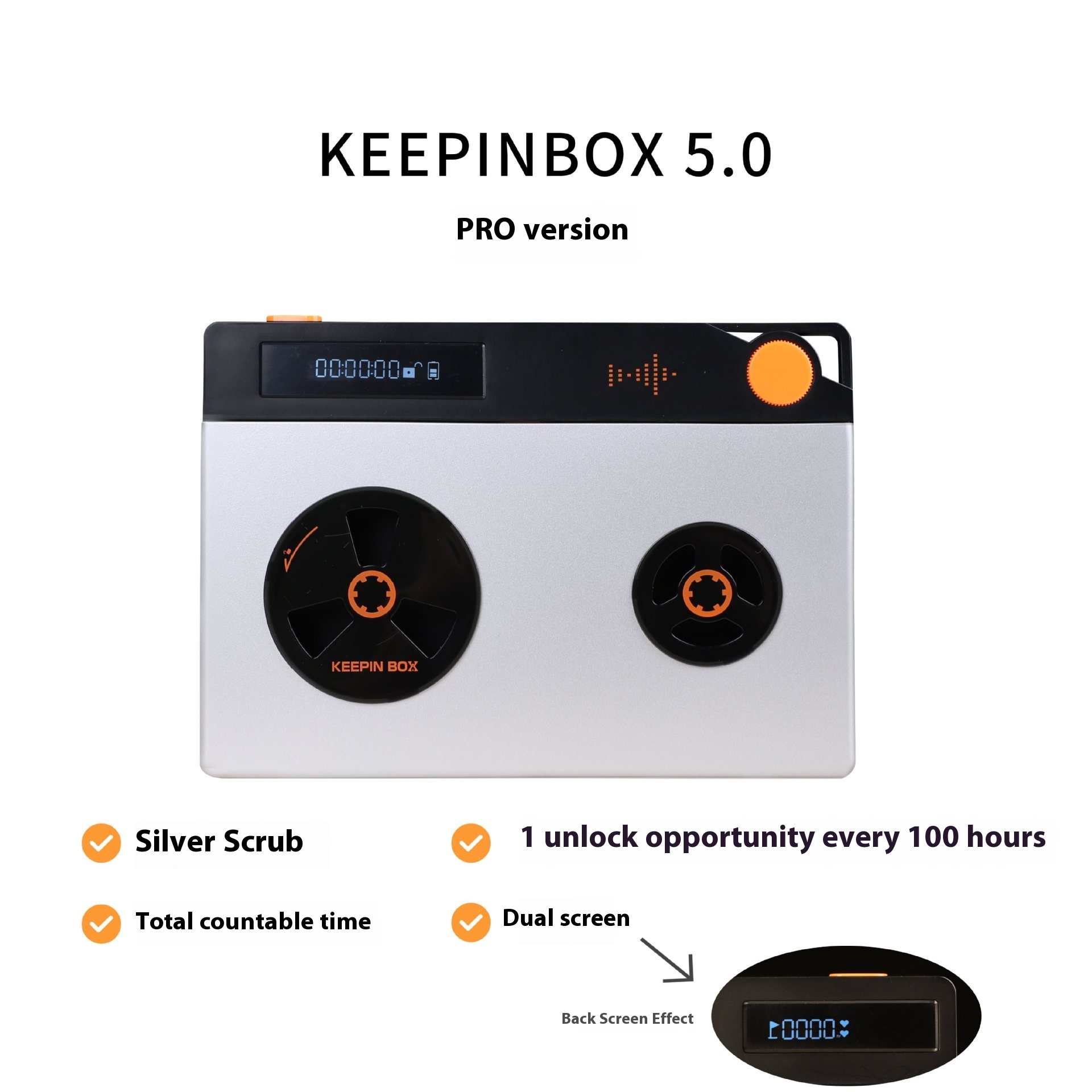 Mobile Phone Lock Self-discipline Timing Box Ring Addiction photo 2