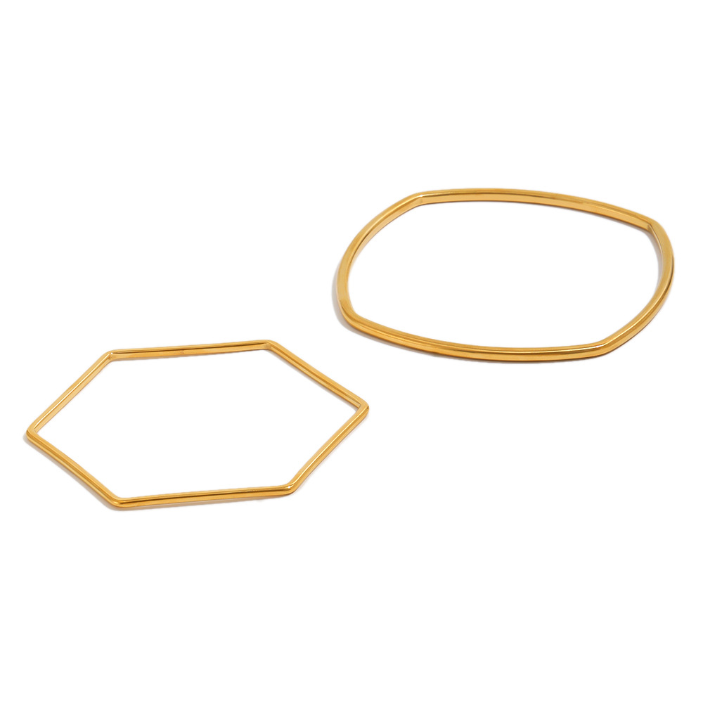 Fashionable And Minimalist Hexagonal Bracelet For Women photo 6