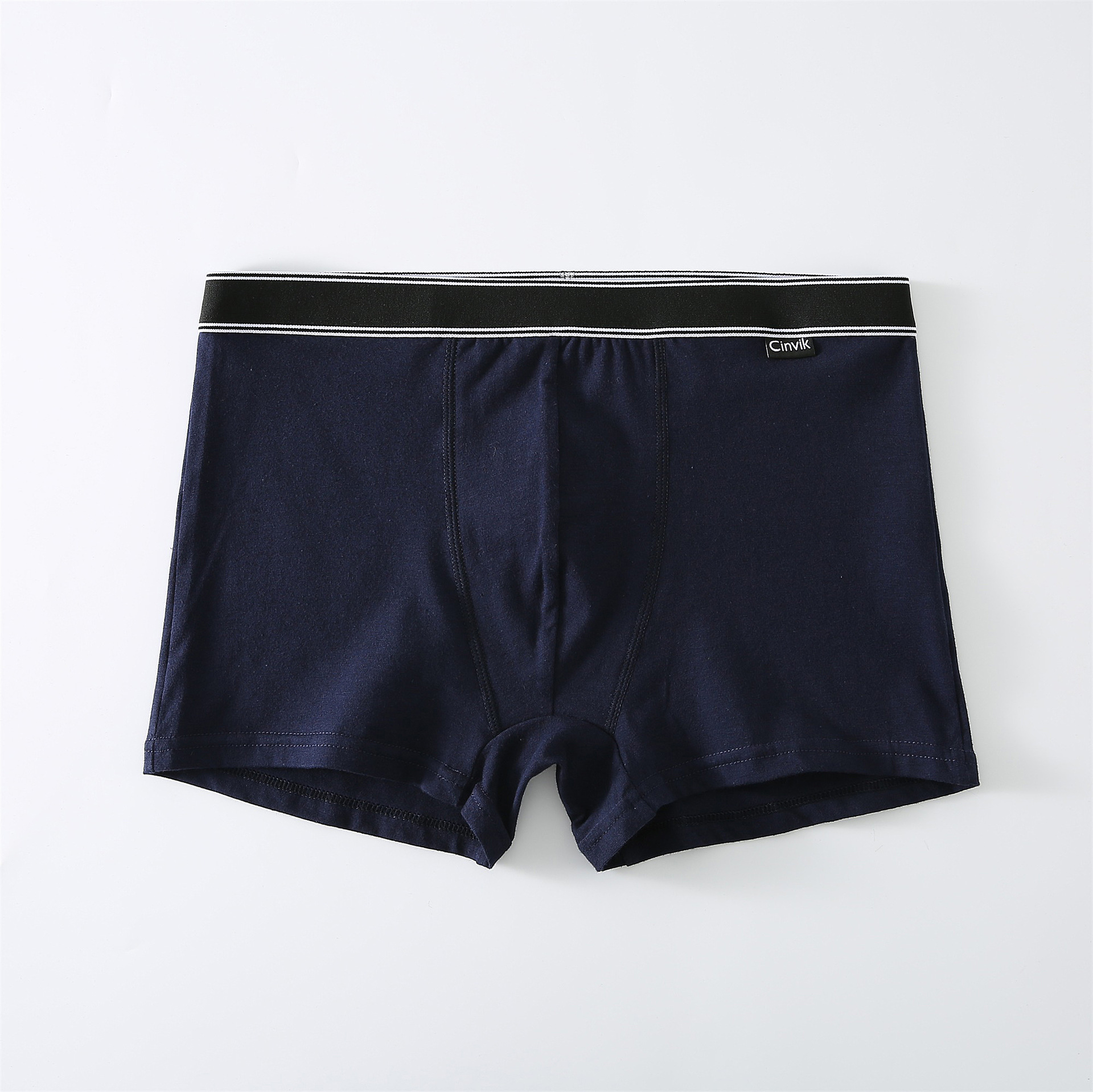 Cotton Mid-rise Boxer Briefs Breathable Men's Underpants photo 3