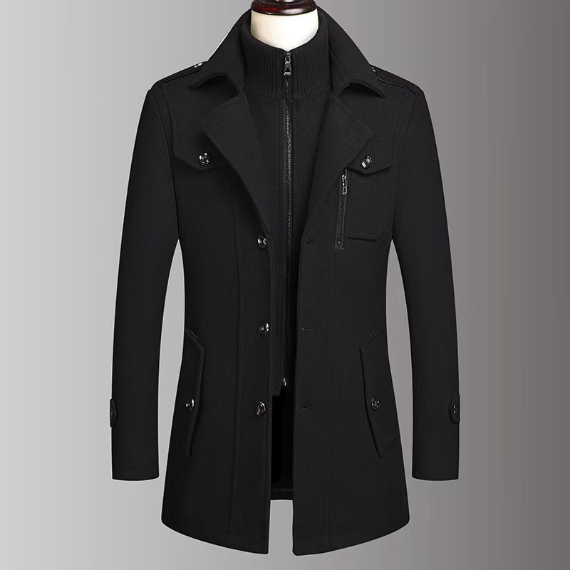 Men's Warm Luxury-style Lightweight Coat photo 3