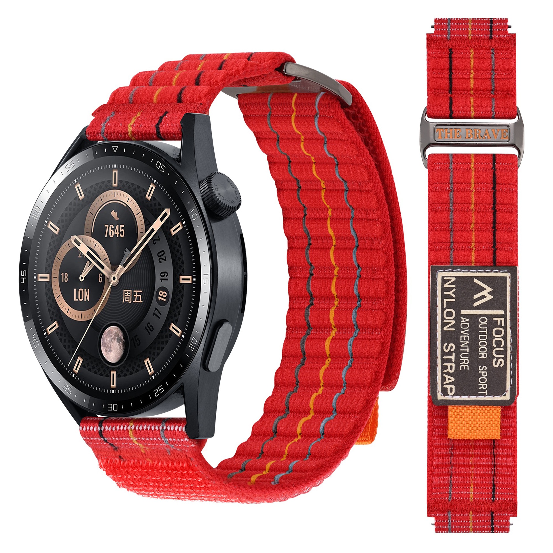 Double-Holiday Adhesive Nylon Loop Strap photo 3