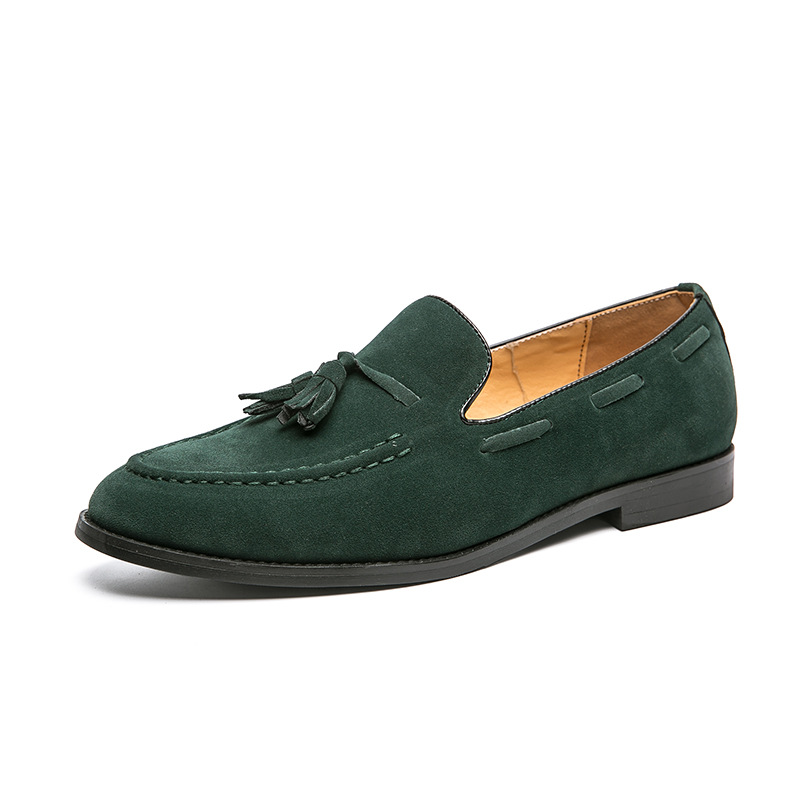 Matte-finish Hairstylist Casual Shoes, British-style Nightclub All-match photo 5