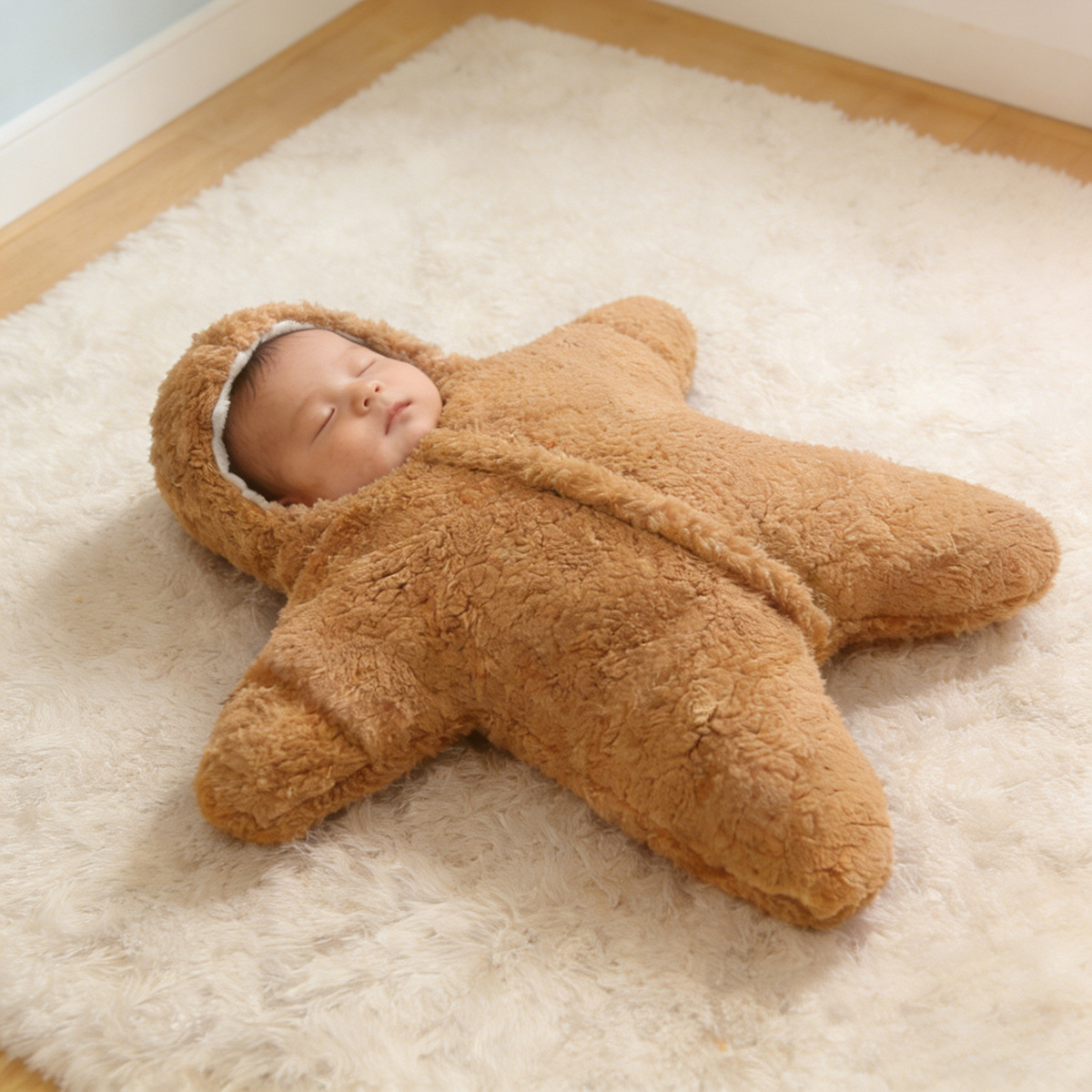 Thickened Baby Swaddle For Fall And Winter photo 5