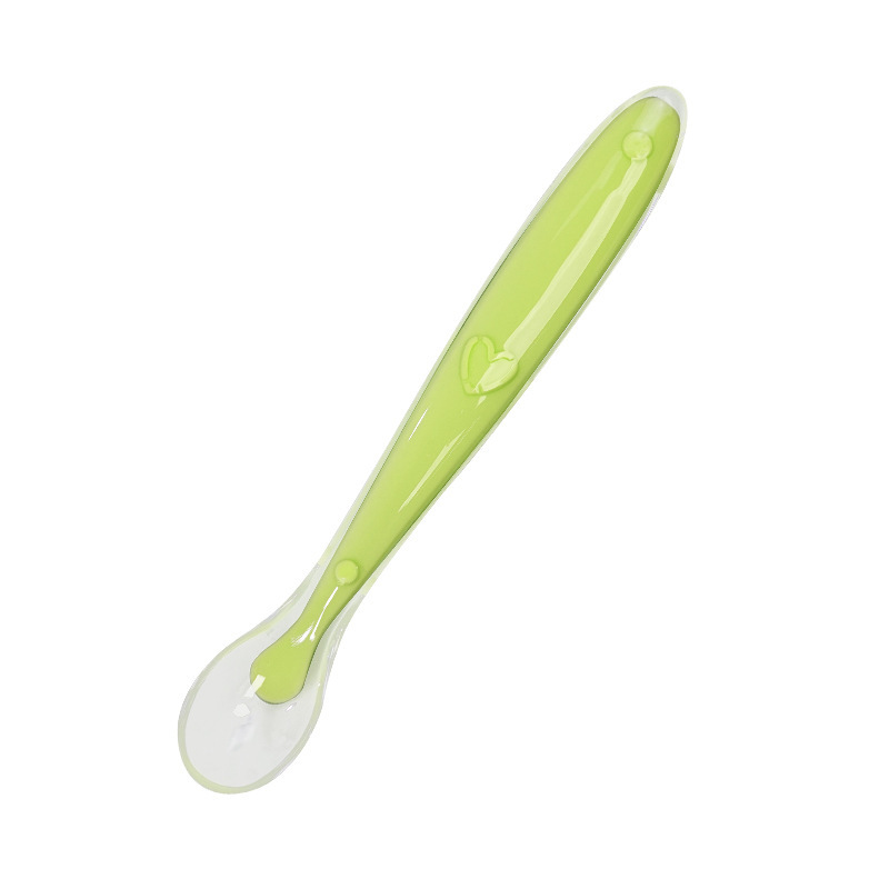 Baby Silicone Spoon With Soft Tip Soup For Training photo 5